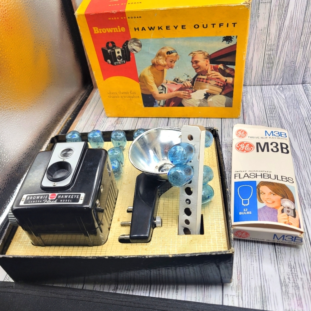 Kodak Brownie hawkeye camera